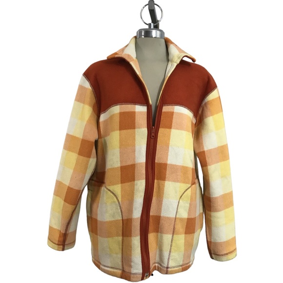 GRACELAND Orange and Yellow Weight Lite Jacket Size L - Picture 7 of 15